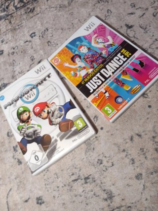 Mario Kart Wii e Just Dance 2014 Wii