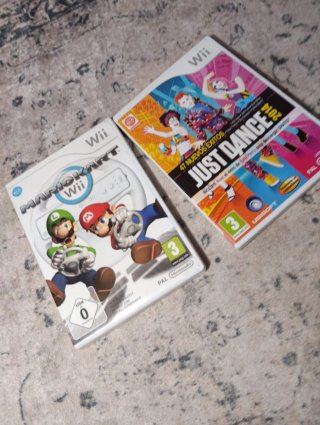 Mario Kart Wii e Just Dance 2014 Wii