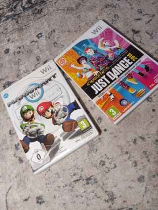 Mario Kart Wii e Just Dance 2014 Wii