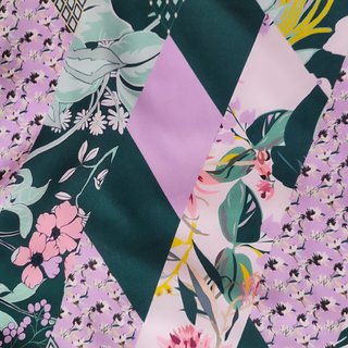 Vestido midi estampado floral de Sfera. Talla L