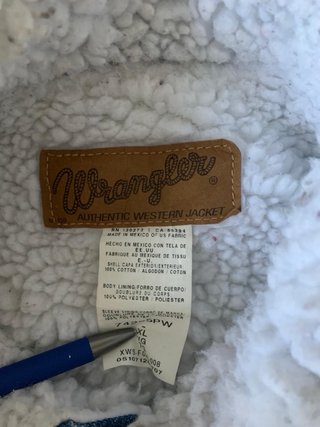 Giacca di jeans Wrangler foderata