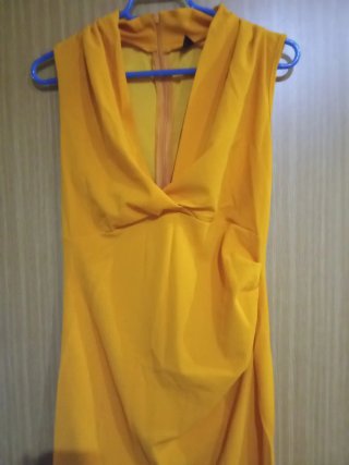 Vestido naranja talla M