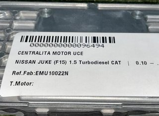 Nissan 96494 centralita motor emu10022n juke (f15)