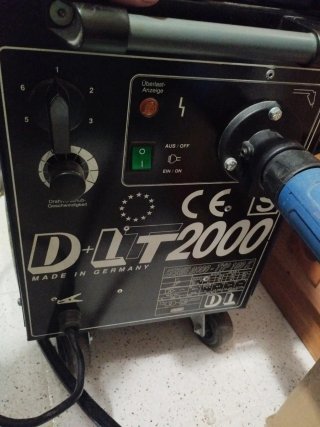 Soldadora Resistec D+L, practicamente nueva.