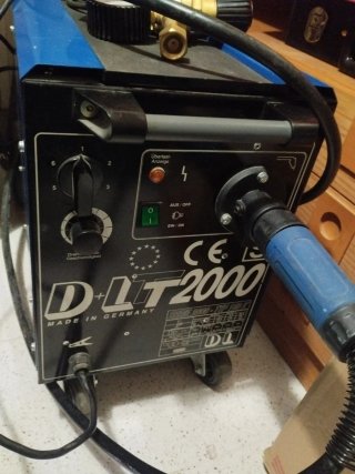 Soldadora Resistec D+L, practicamente nueva.