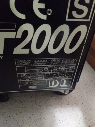 Soldadora Resistec D+L, practicamente nueva.