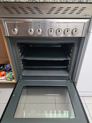 Vitrocerámica con horno