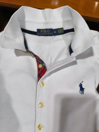 Polo Ralph Lauren Blanco Manga Corta