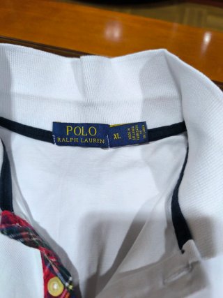 Polo Ralph Lauren Blanco Manga Corta