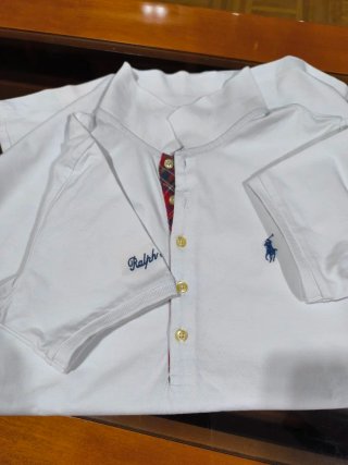 Polo Ralph Lauren Blanco Manga Corta