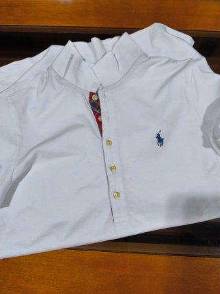 Polo Ralph Lauren Blanco Manga Corta