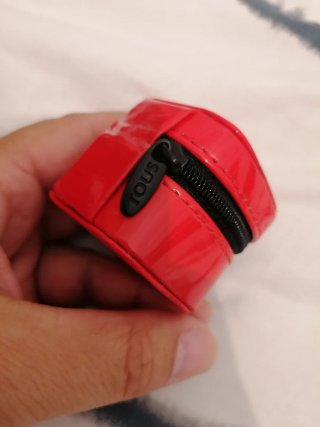 Cajita Tous Roja con Cremallera