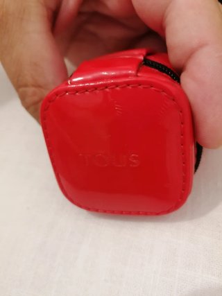 Cajita Tous Roja con Cremallera