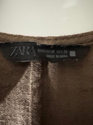 Blusa bordada Zara Talla M