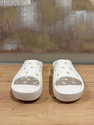 Sandalias Crocs Blancas Plataforma