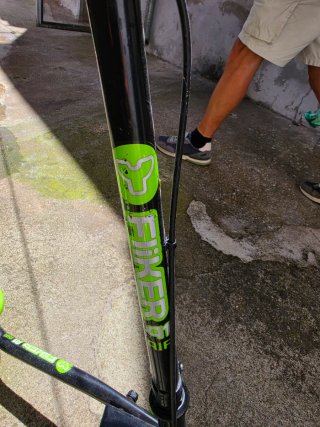 Patinete Fliker A1 Air 3 ruedas verde