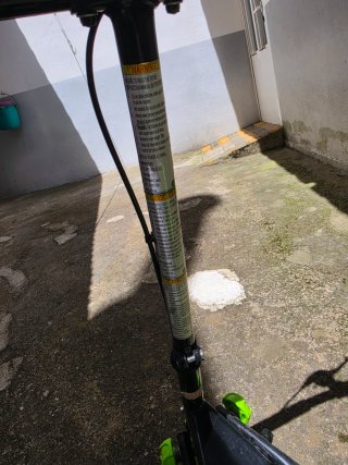 Patinete Fliker A1 Air 3 ruedas verde