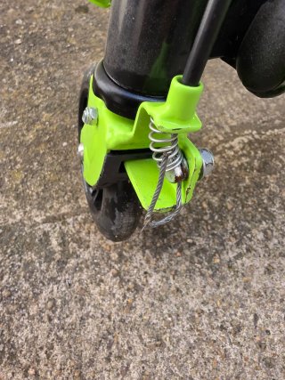 Patinete Fliker A1 Air 3 ruedas verde