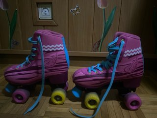 Patines Soy Luna Rosas Niña