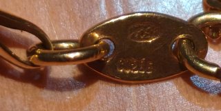 Pulsera de oro de 18 quilates