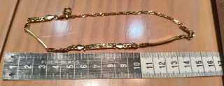 Pulsera de oro de 18 quilates