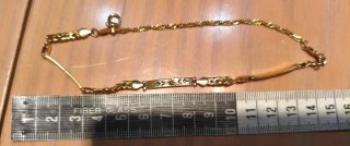 Pulsera de oro de 18 quilates