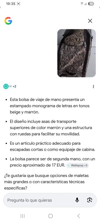 Bolso maleta estampado letras