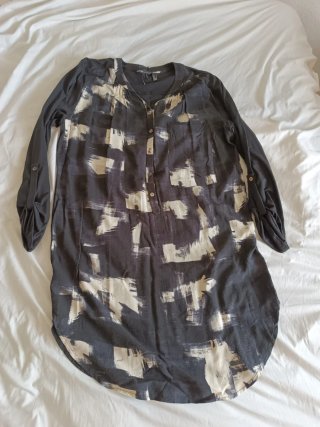 Camisa Mango Estampada
