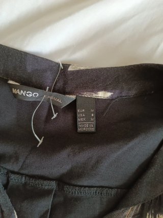 Camisa Mango Estampada