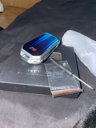 Funda Llave Coche Azul GR