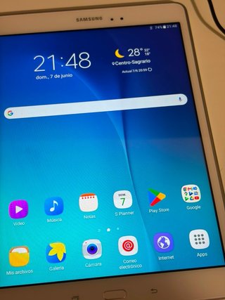 Samsung Galaxy Tab Blanca