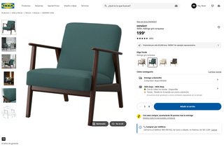 IKEA - Pack Sofá KIVIK + Sillón EKENÄSET