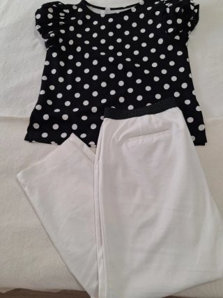 Pantalón T XXL y 2 Camisetas T L