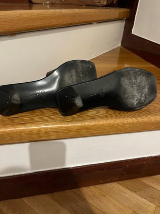 Sandalias Zara Piel Marrón Talla 37