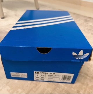 Adidas Samba Joya Plata y Negro