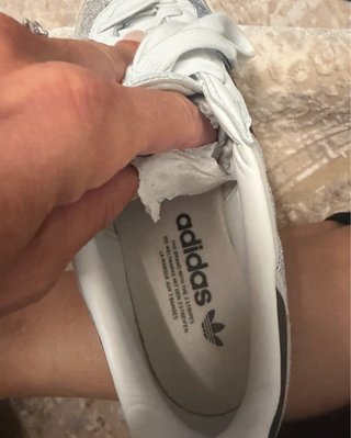Adidas Samba Joya Plata y Negro