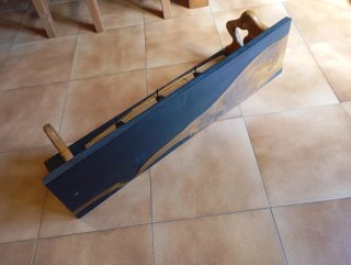 Appendiabiti rustico in legno