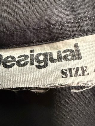 Camisa Desigual Negra Mujer
