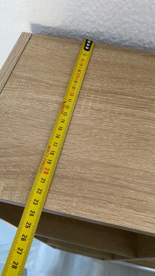 Estantería Mueble Madera y Blanco