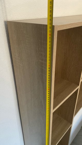Estantería Mueble Madera y Blanco