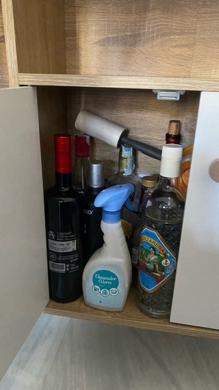 Estantería Mueble Madera y Blanco