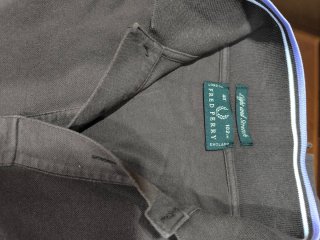 Polo Fred Perry gris manga corta