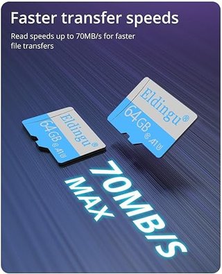 2 Tarjetas Micro SD 64GB normal nuevo