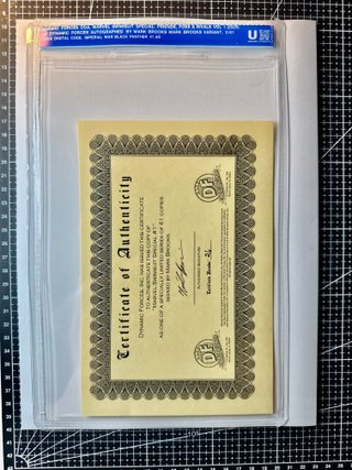 Comic USA Marvel Swimsuit firma + numerado + COA