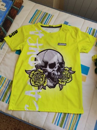 Camiseta/s Caradura hombre talla M