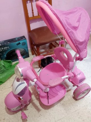 Triciclo Bebe Niñ@s con Música Rosa