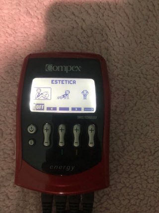 Compex Energy Sport con cables