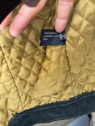 Chaqueta Diesel Hearts Patchwork Cuero