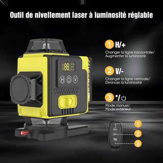 Nivel Láser 360° Autonivelante