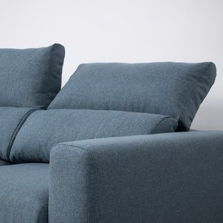 Sofá cama 3 plazas azul Ikea (Vendo por mudanza)